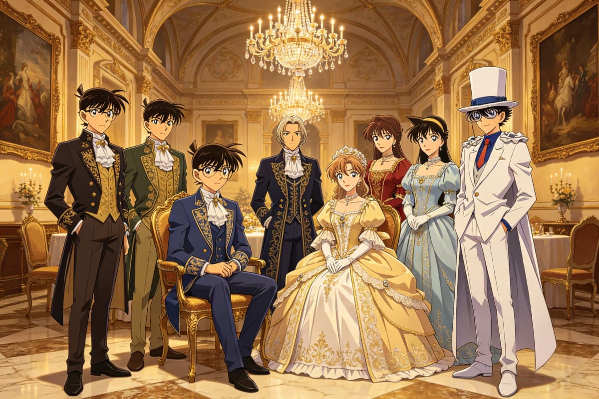 Detective Conan OC maker hero visual