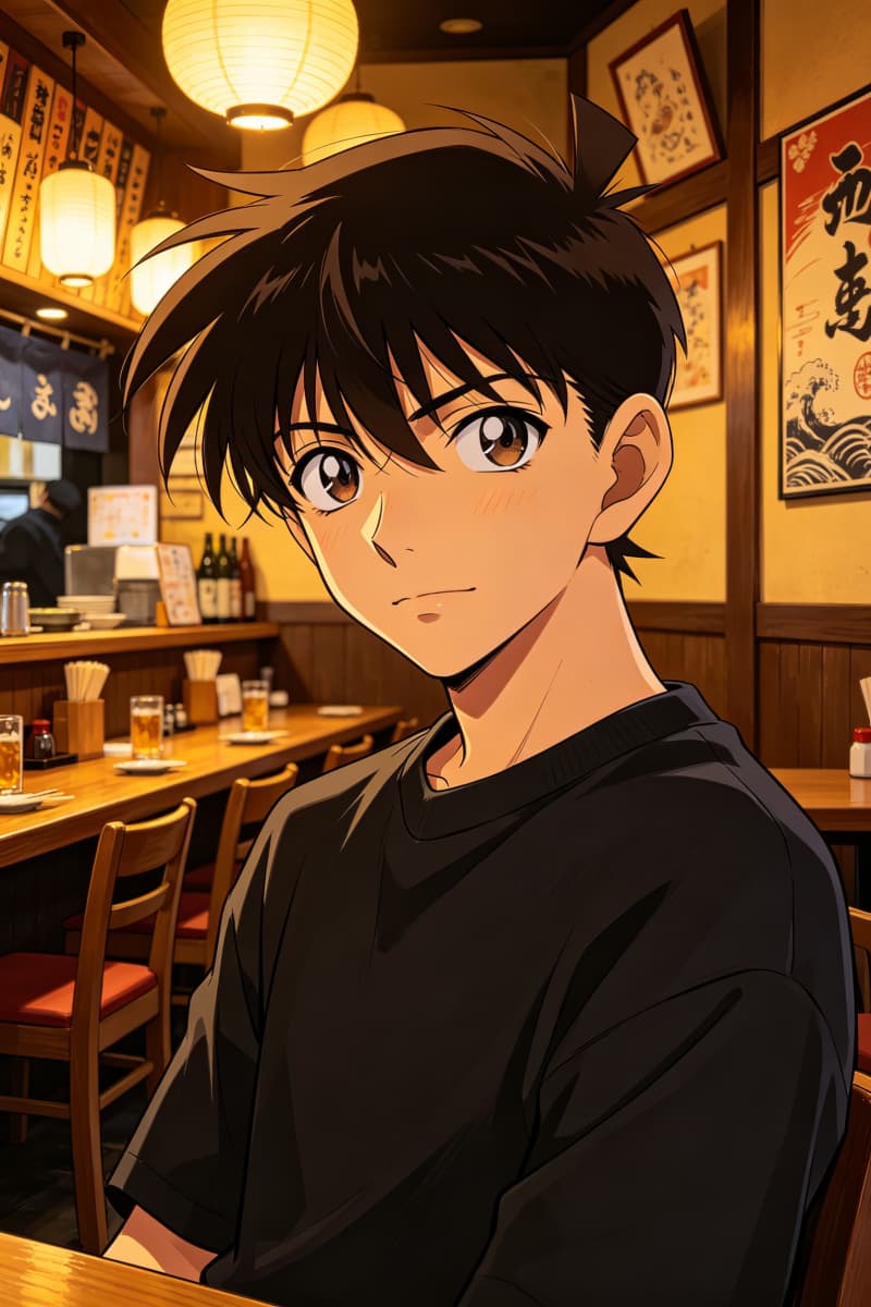 male detective conan oc