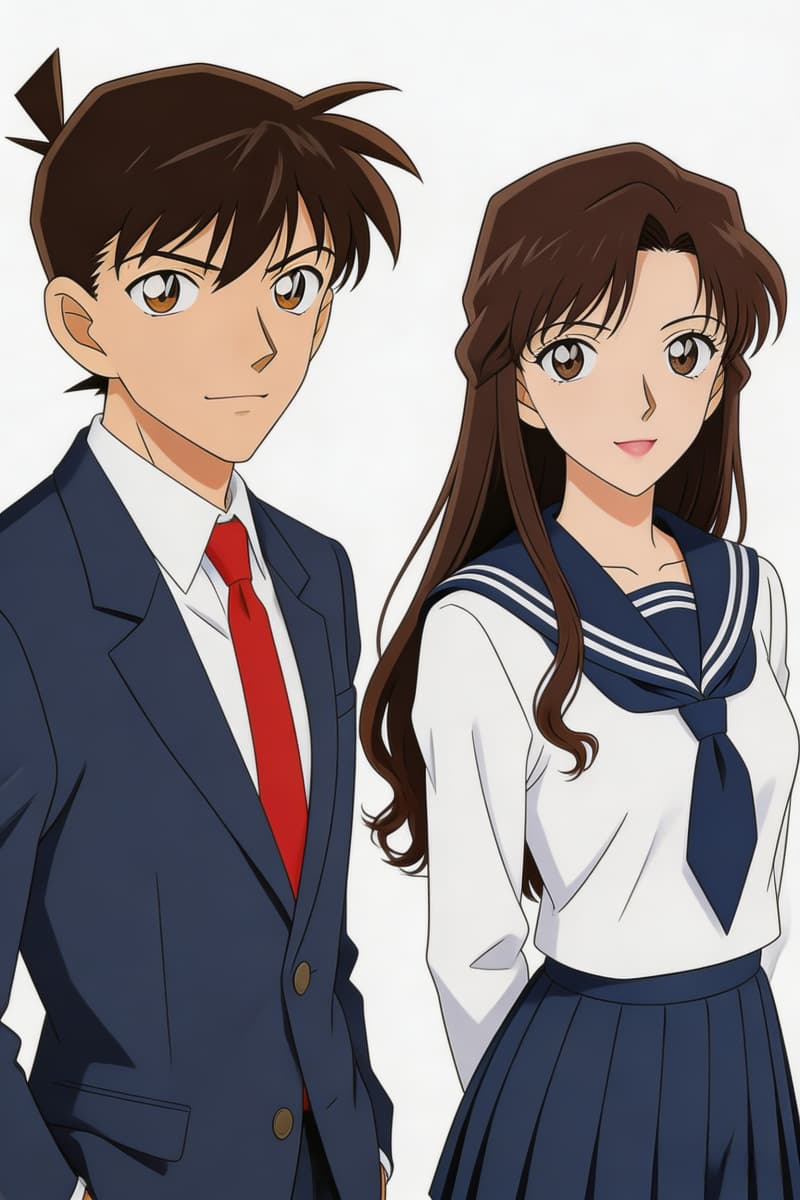detective conan x oc