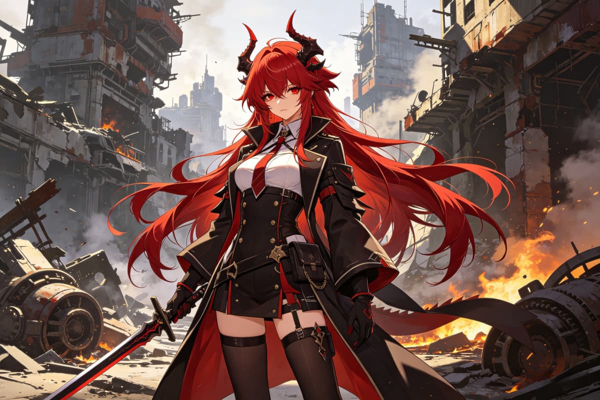 Arknights OC tactical gear logic