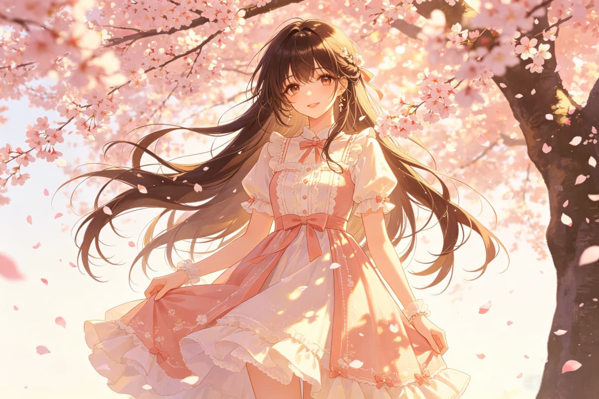 anime girl oc refinement