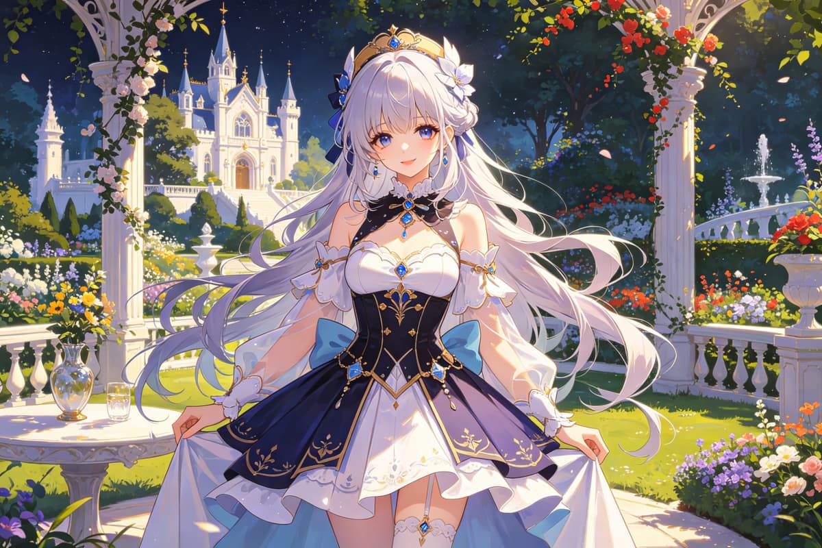 random anime girl prompt