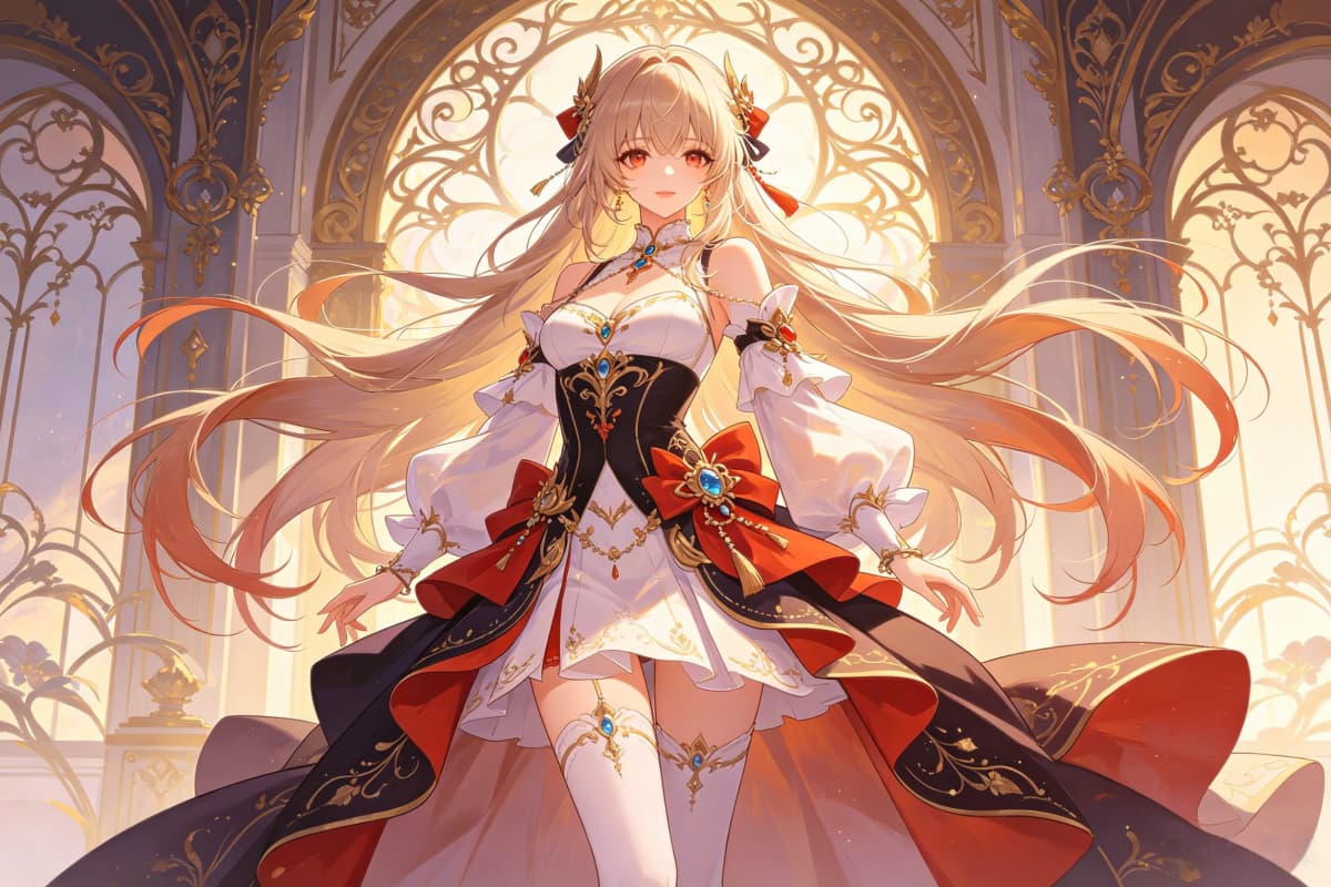 anime girl role setup