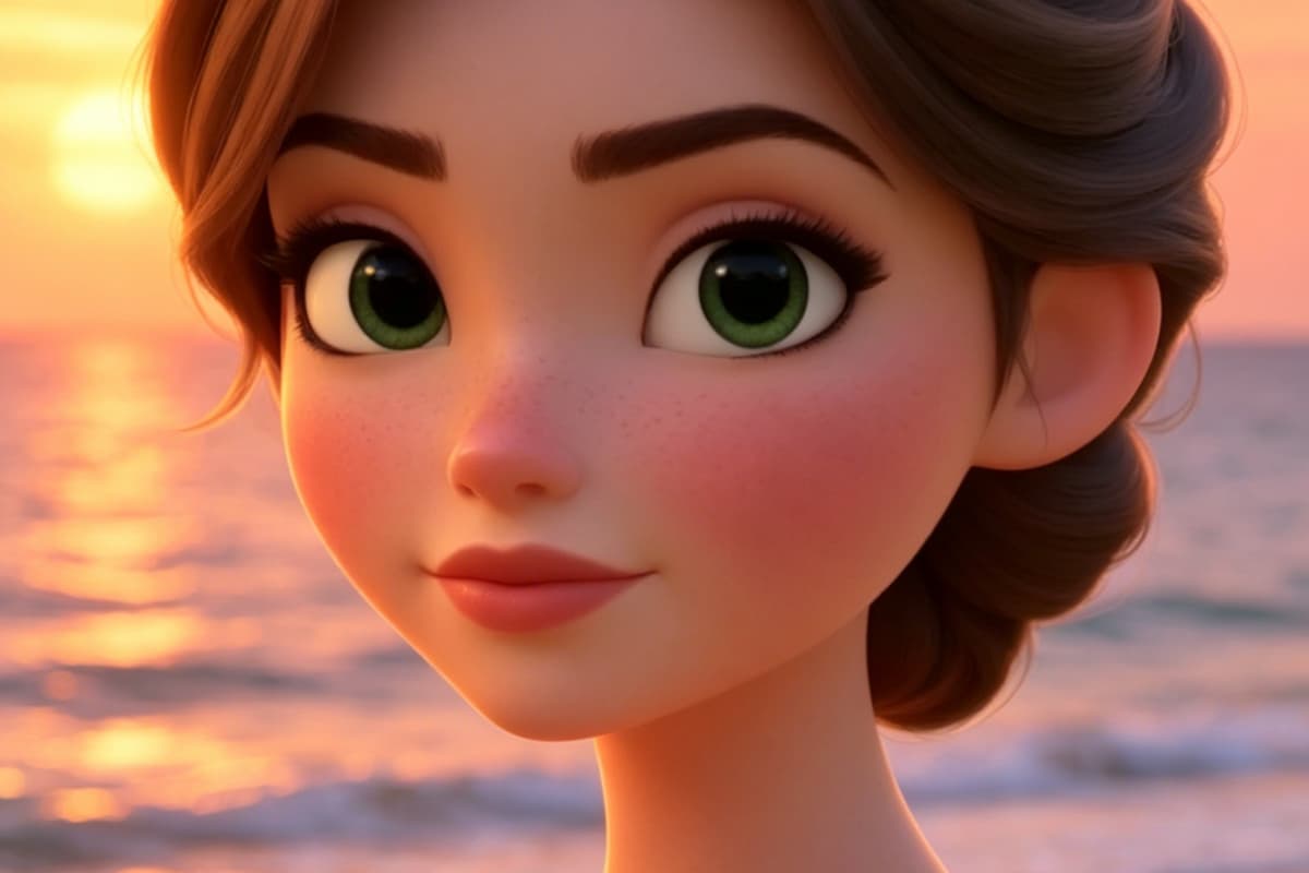 photo to cartoon character