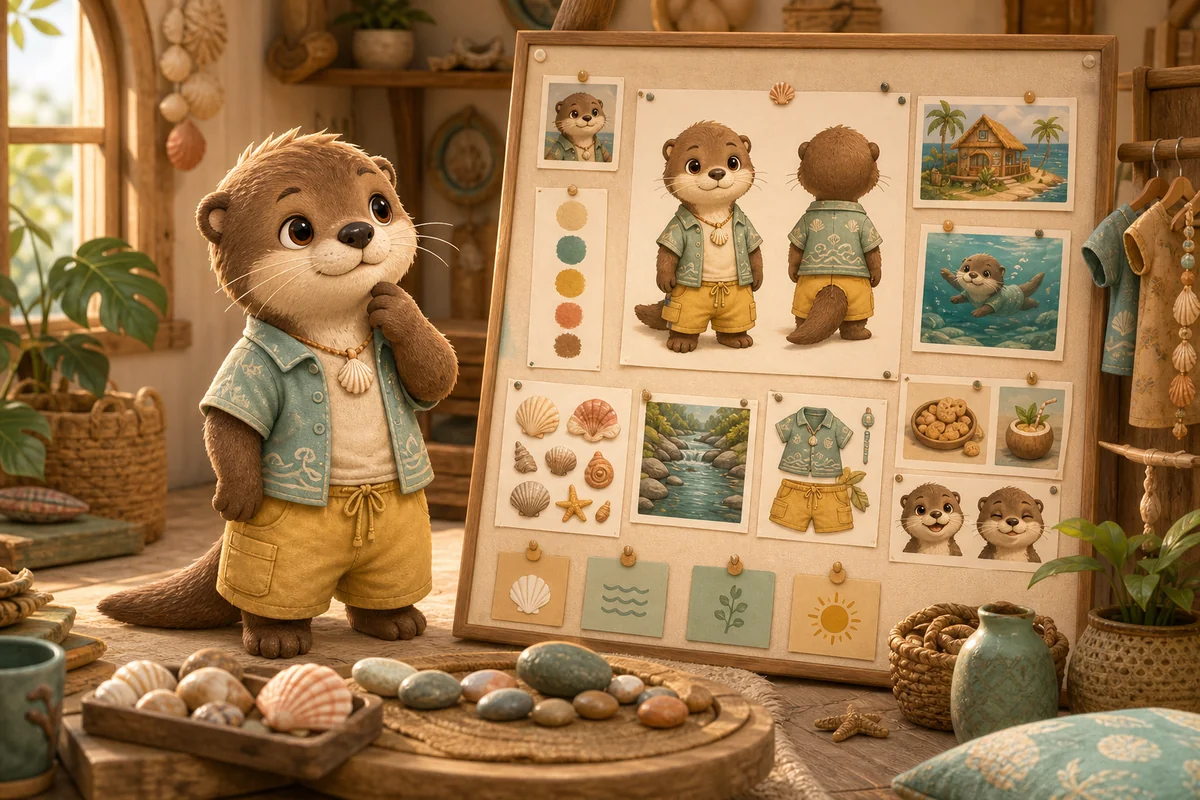 Otter OC 스토리 컨셉
