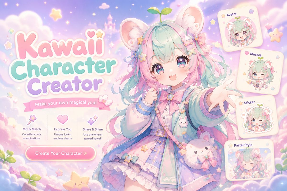 Kawaii Character Creator