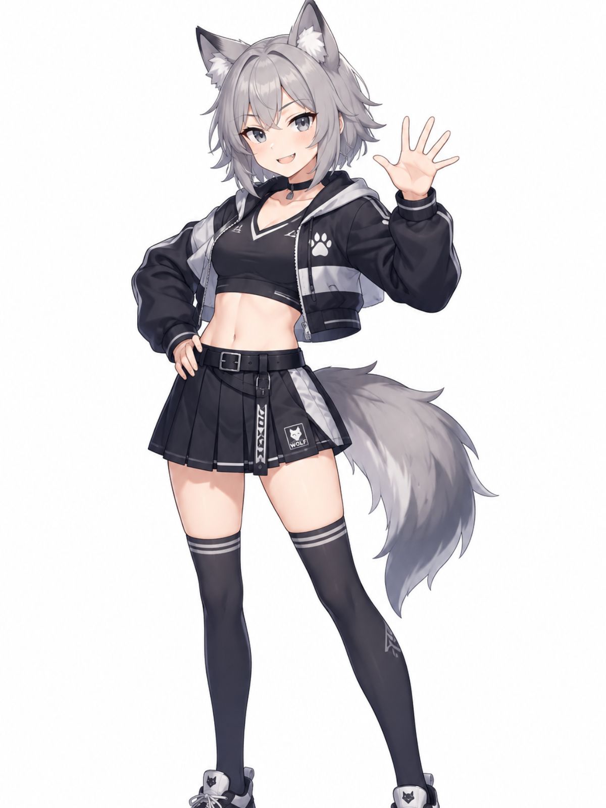 Silver Wolf School OC