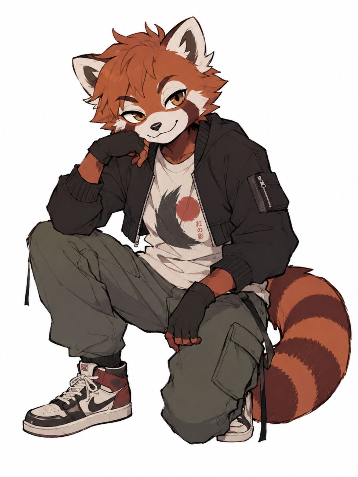 Streetwear Red Panda OC