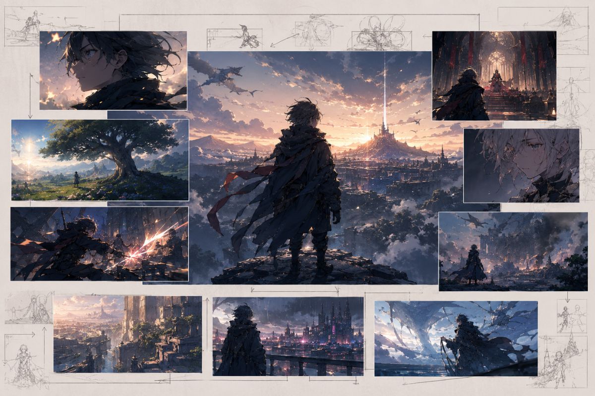 Story Visual Drafts