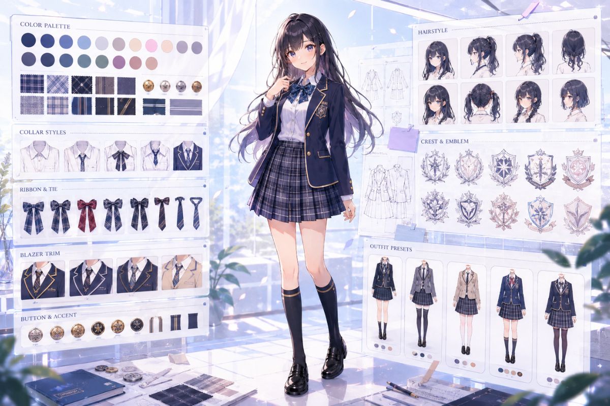 Anime School Uniform