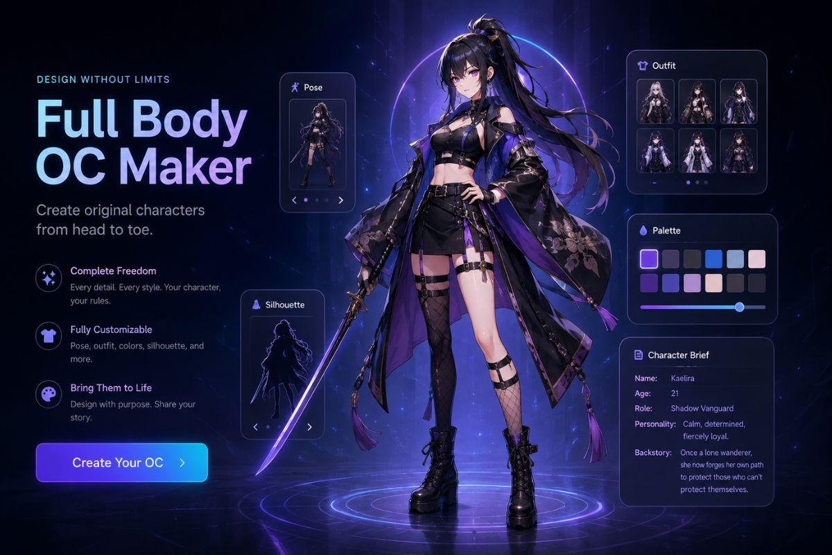 full body OC maker