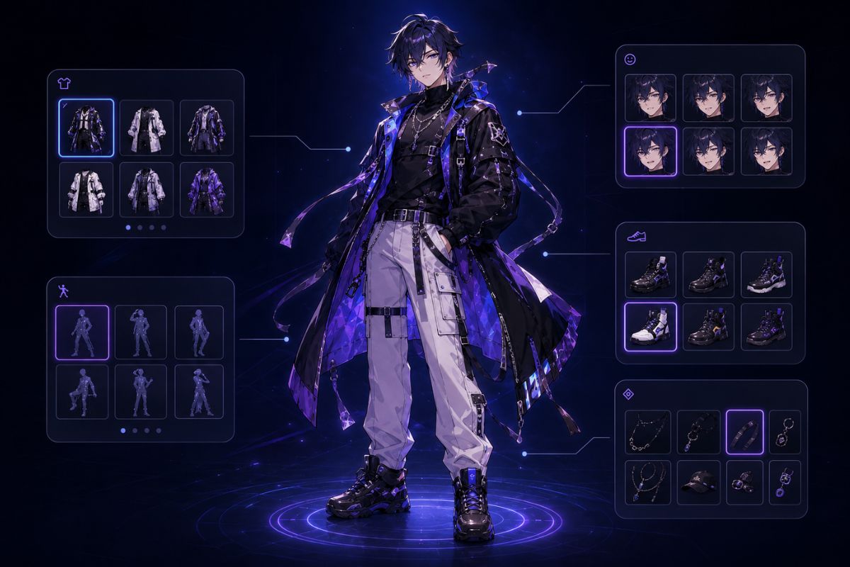 Outfit and Pose Direction