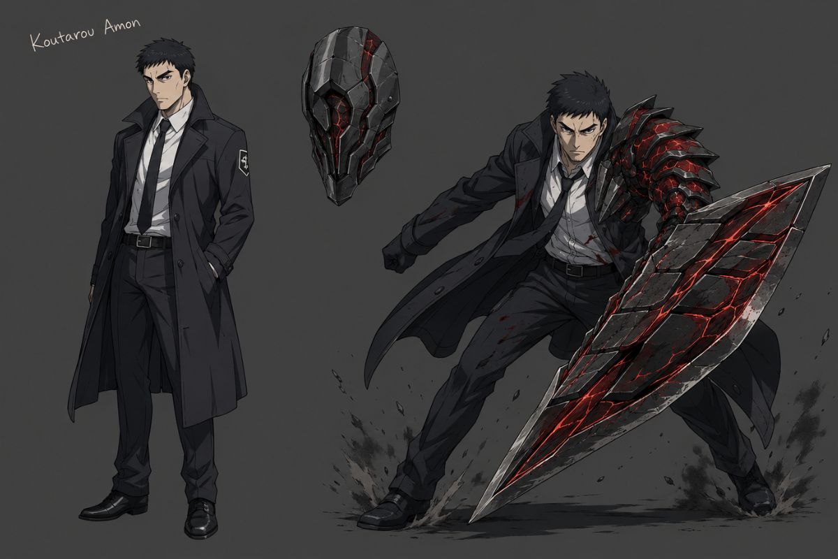Original Dark Anime Identity