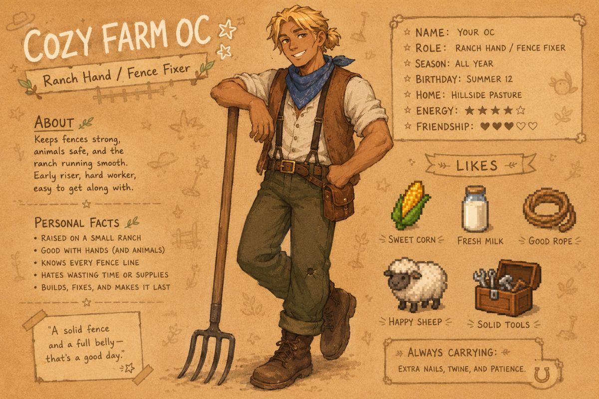 Full Body Farm OC