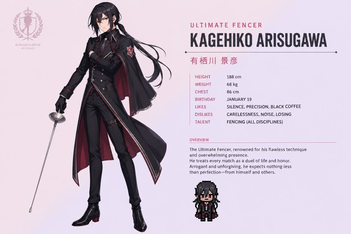Ultimate Fencer Kagehiko Arisugawa