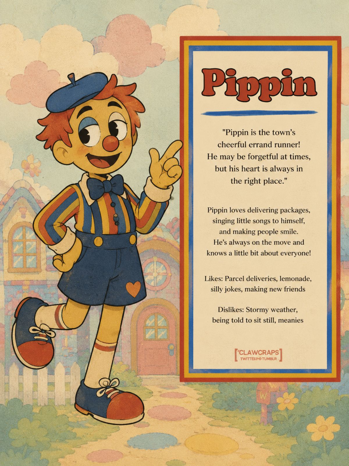 Pippin Mail Helper Character
