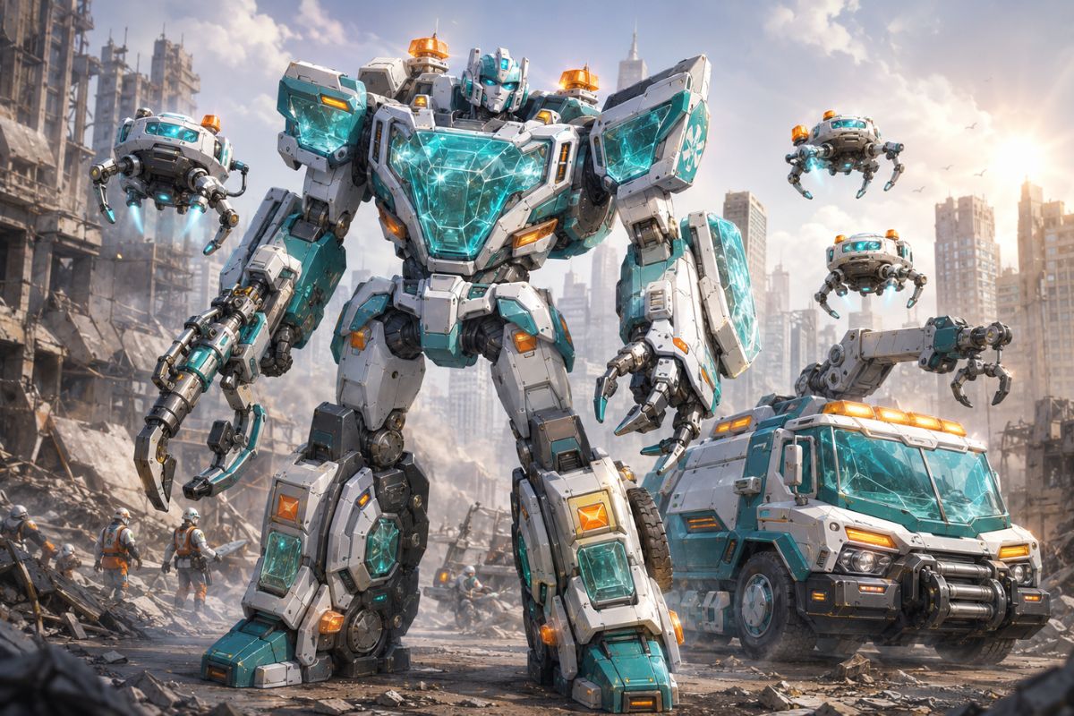 Arctic Rescue Transformer OC