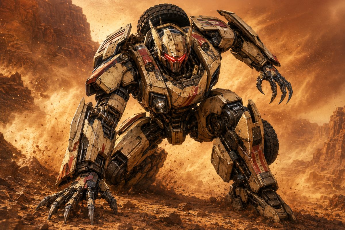 Sandstorm Berserker Mech OC