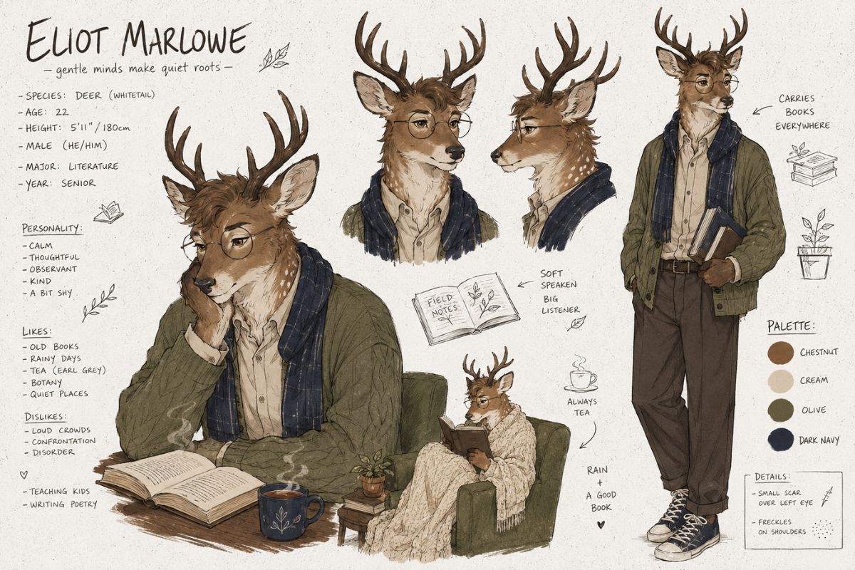 Eliot Marlowe Character Sheet