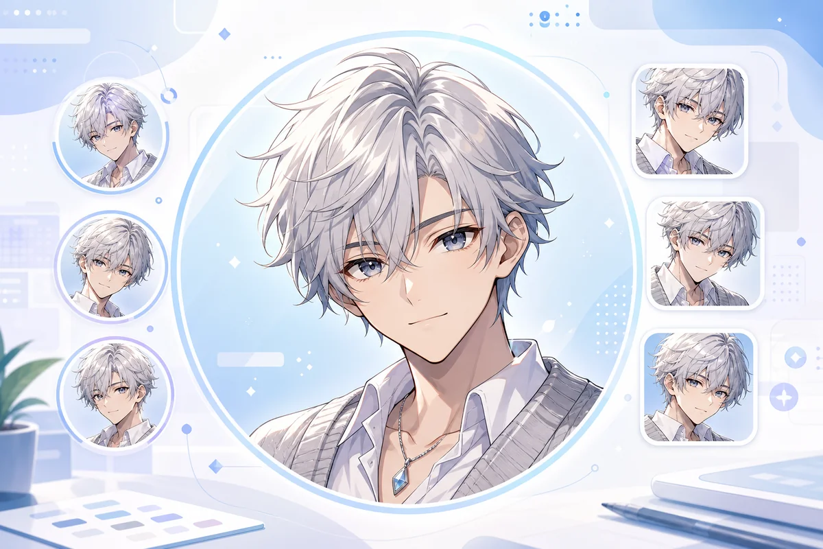 Create Profile-Ready Anime Icons