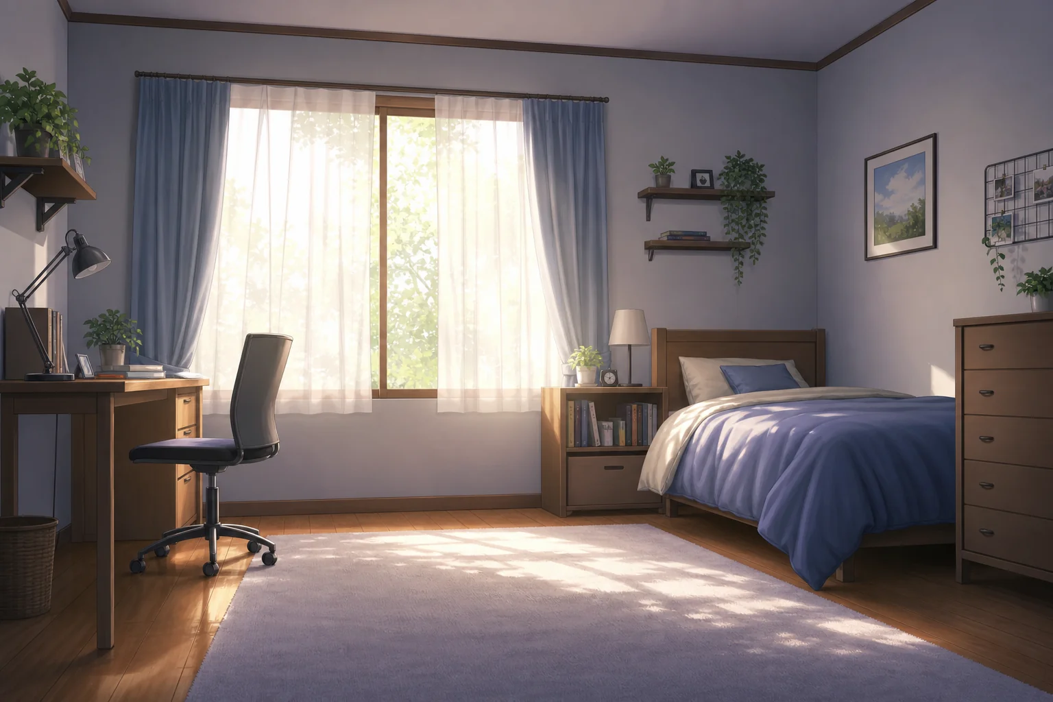 Quiet Bedroom Scene