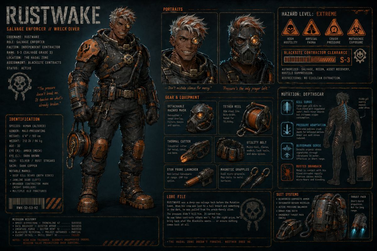 Rustwake Pressure OC