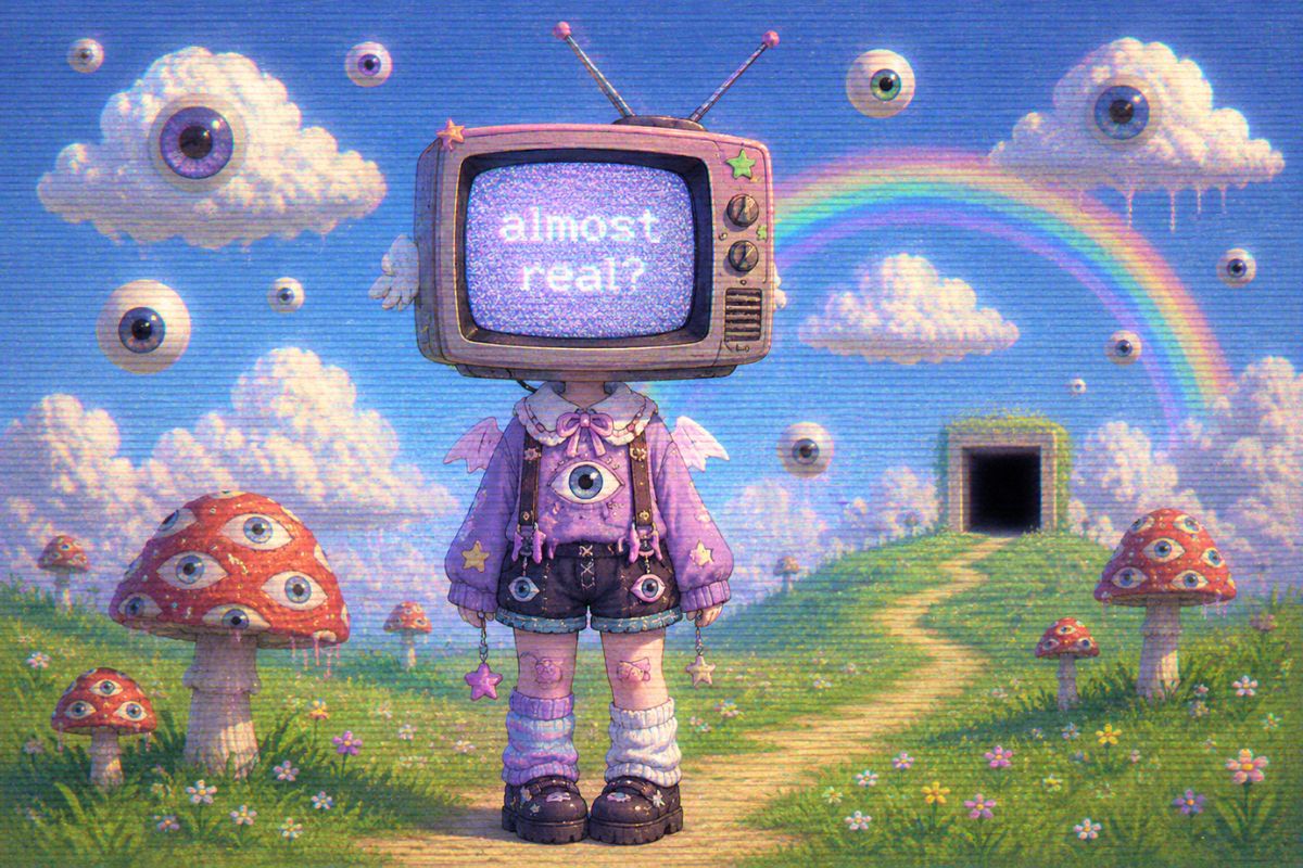 Dreamcore Signal Character