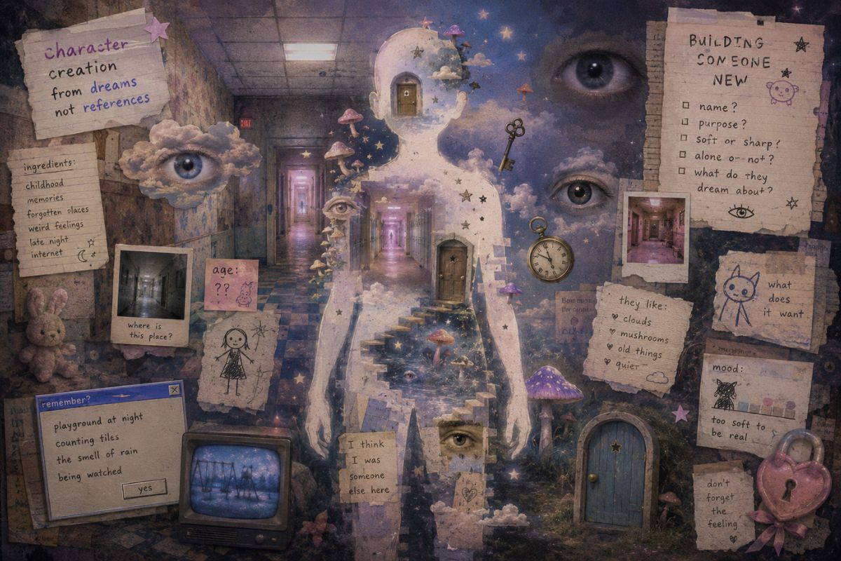 Control Dreamcore Mood and Symbols