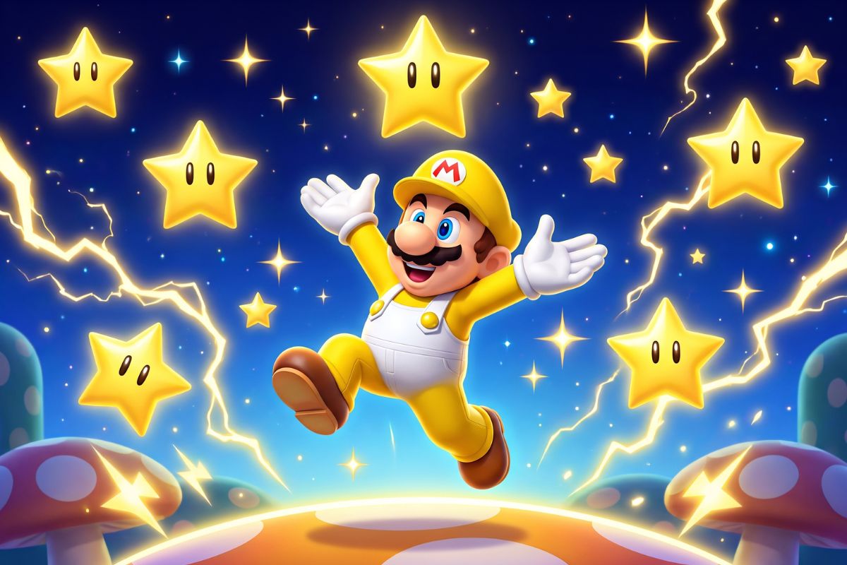 Super Mario OC maker for power-up character art