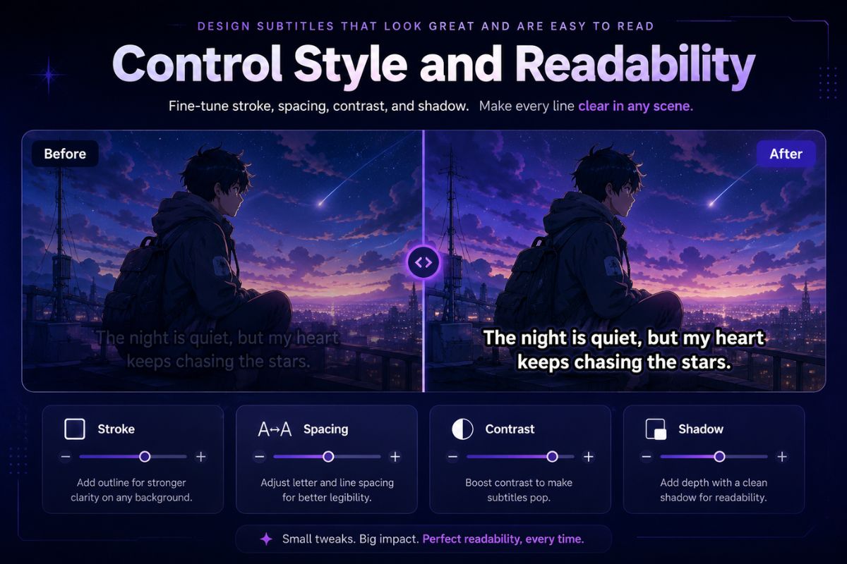 Control Style and Readability