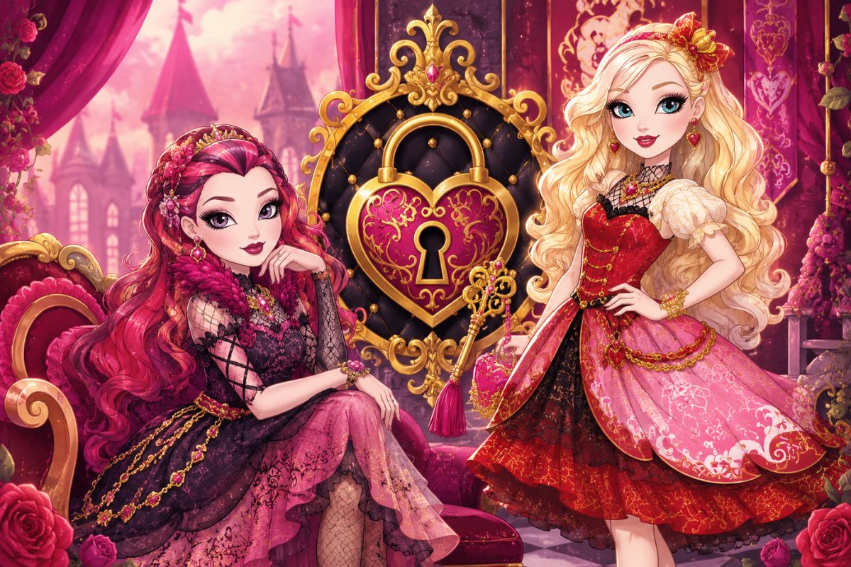 Design royal and rebel traits for an Ever After High OC