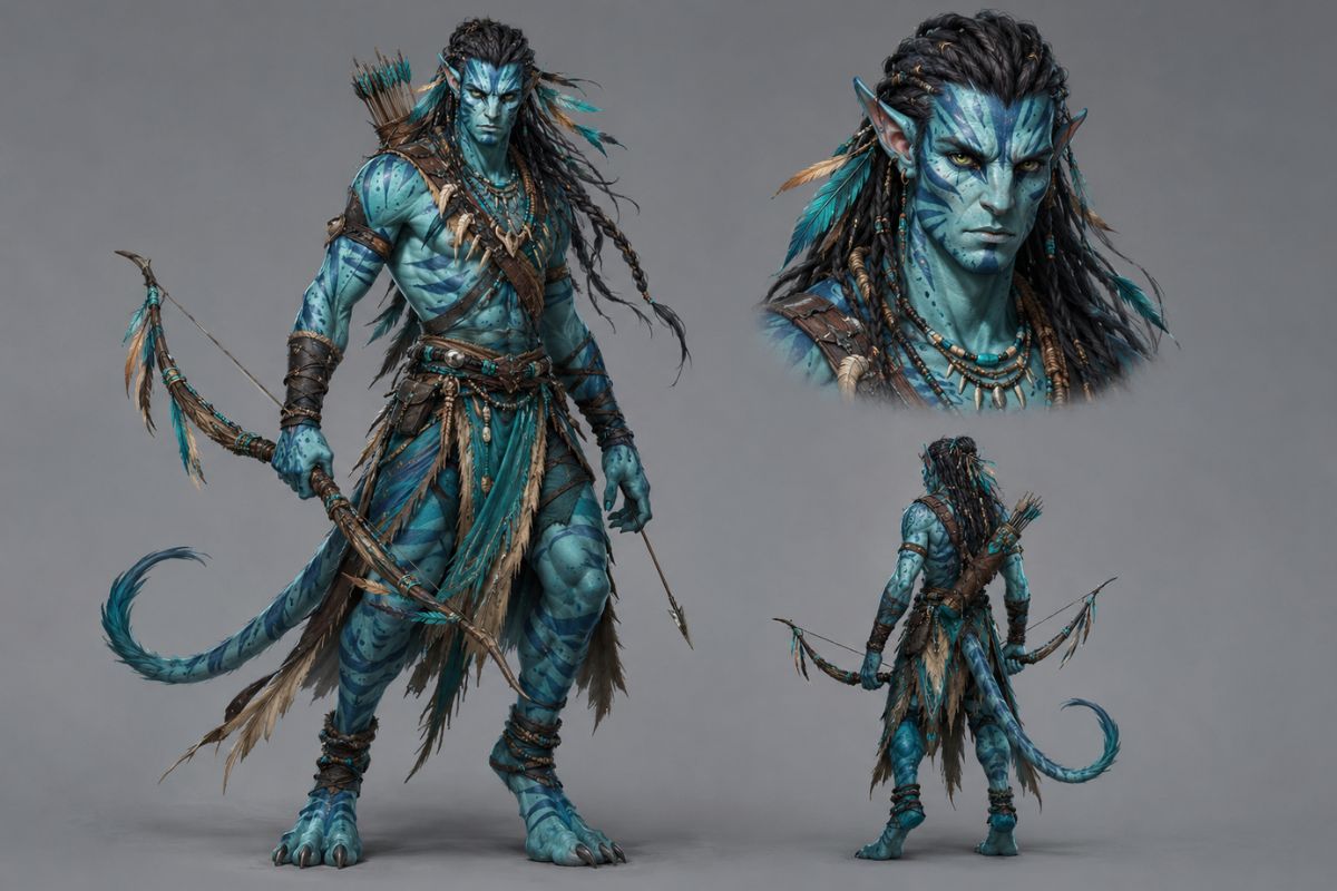 Build Na'vi avatar maker profiles
