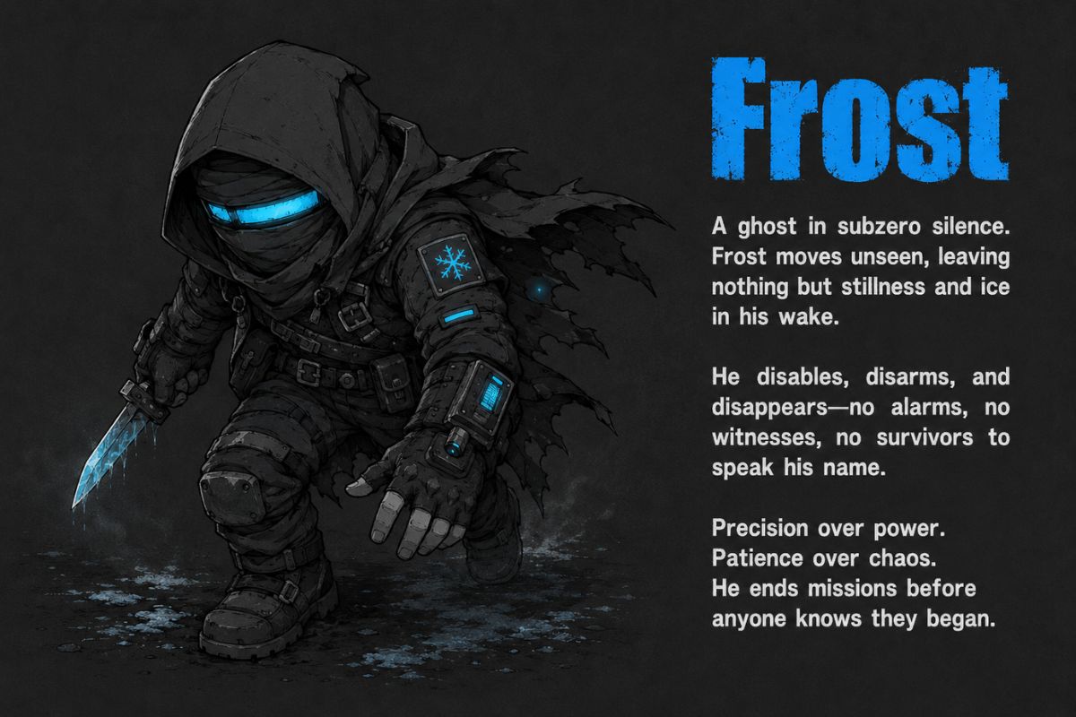 Frost, Frozen Shadow Agent
