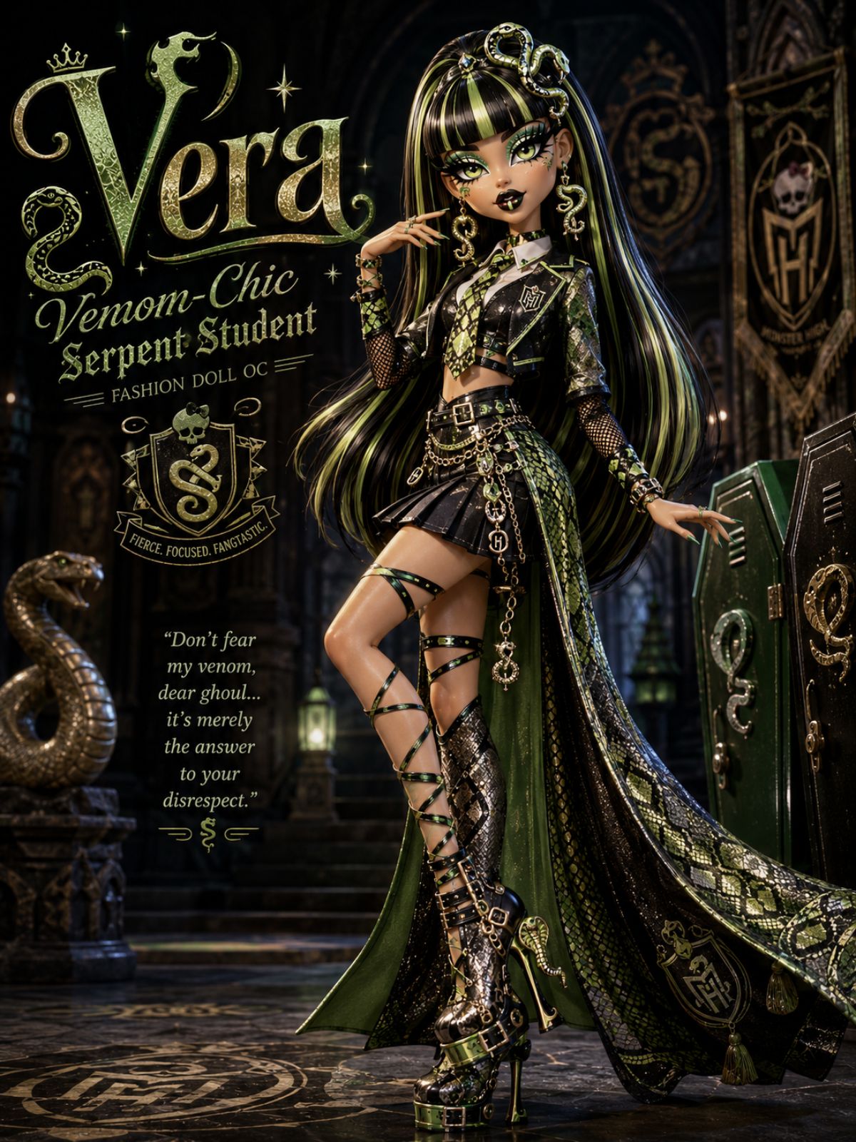 Vera, Venom-Chic Serpent Student