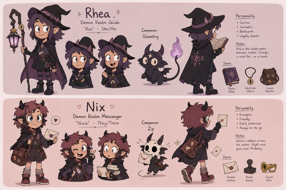 Generate The Owl House OC Designs