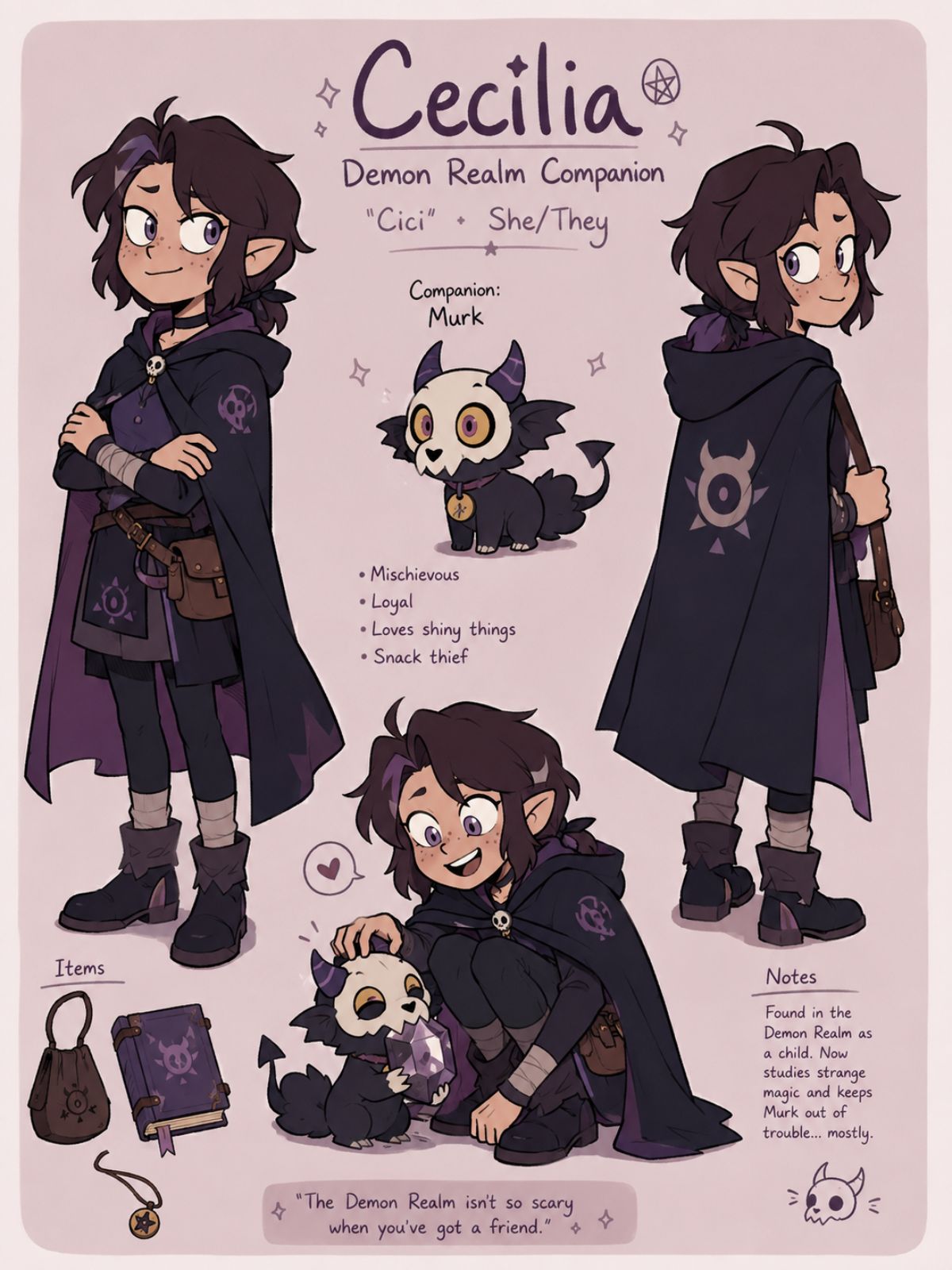 Demon Realm Companion OC