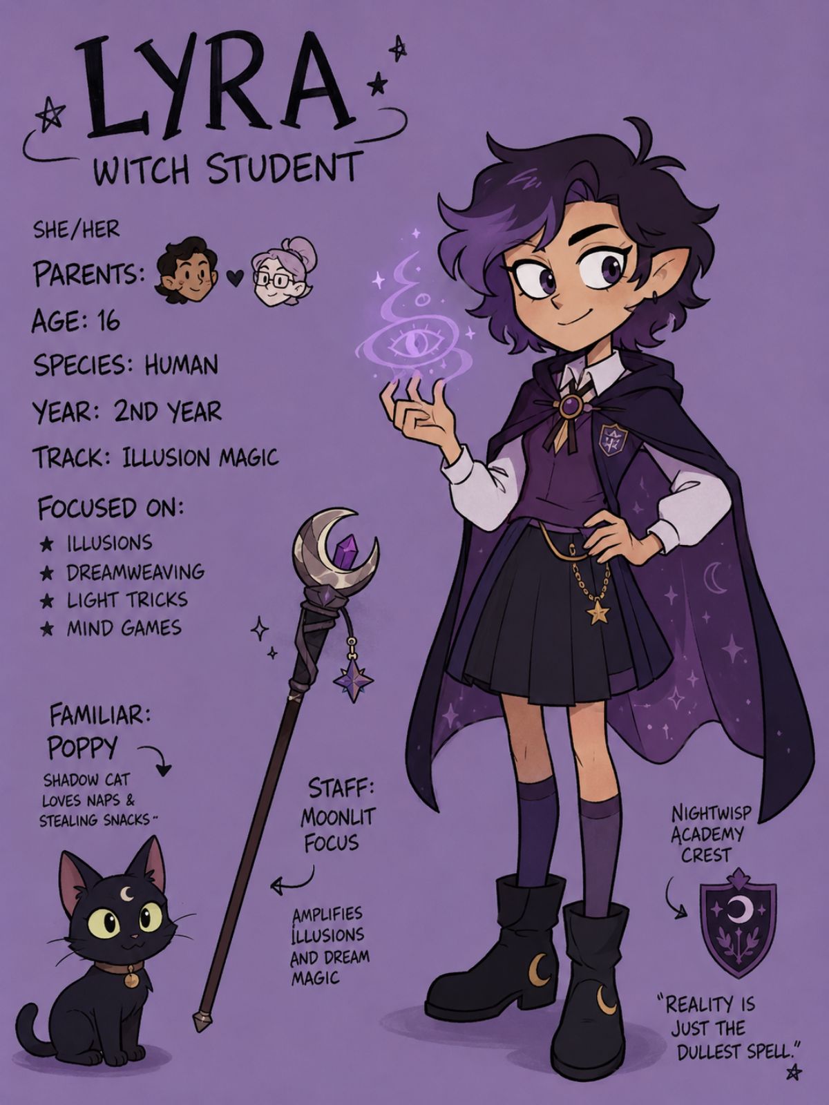 Glyph Magic Adventurer OC