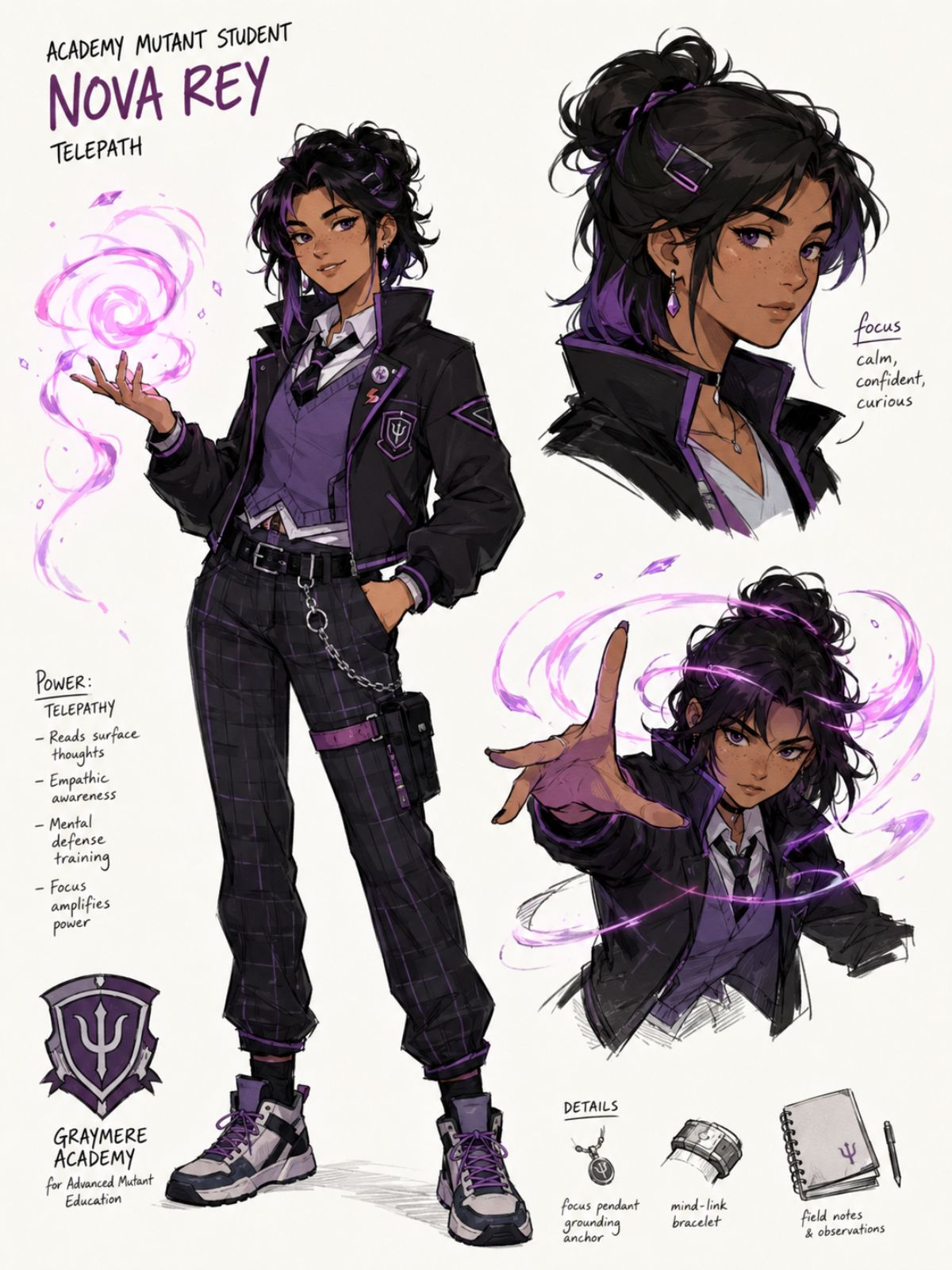 Academy Mutant Student OC