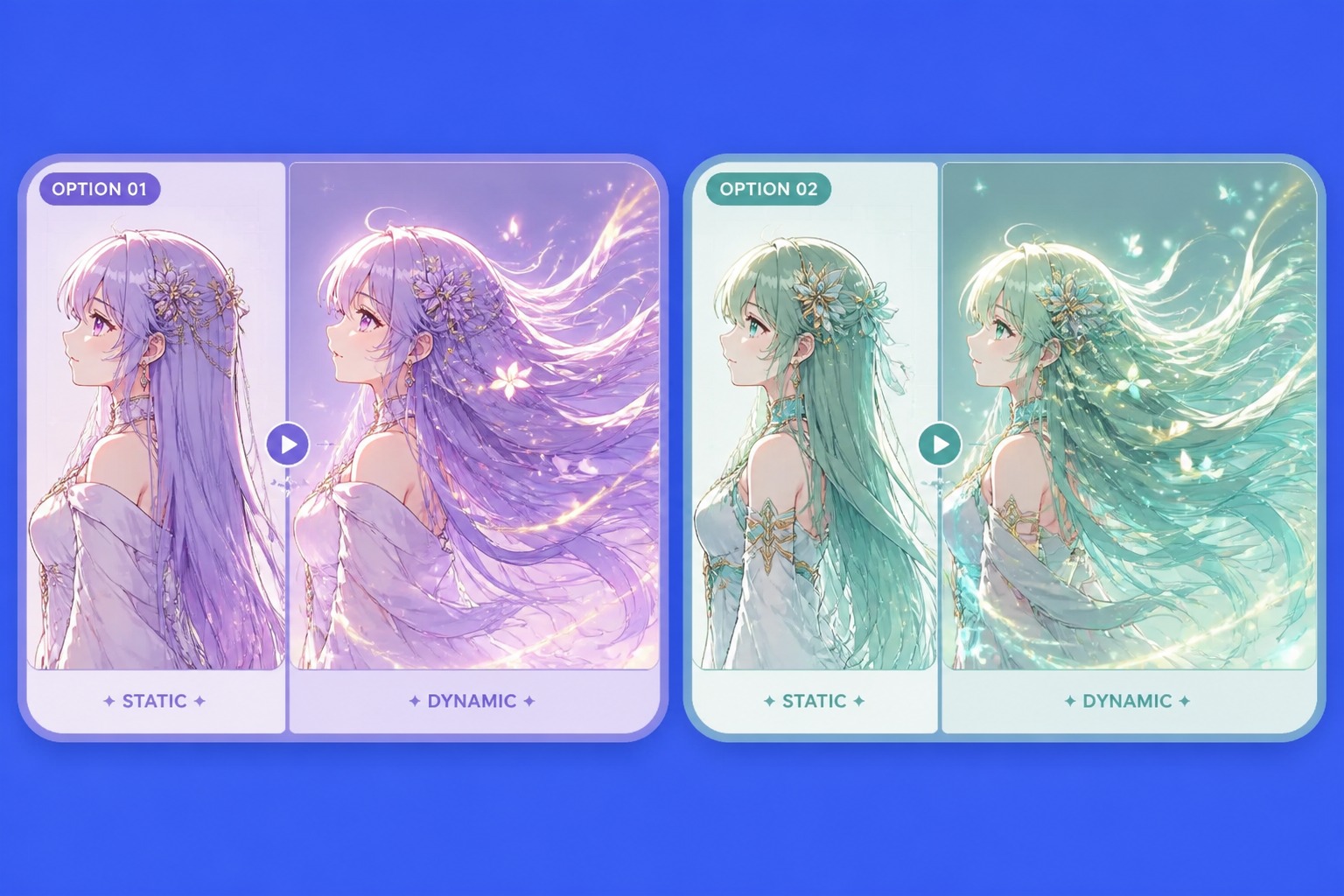 Hair and Sparkle Motion