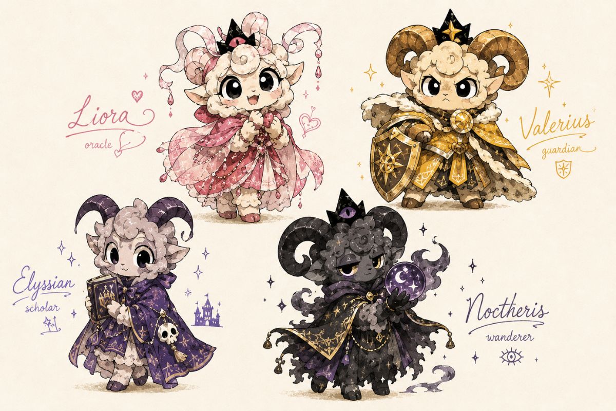 Mix Cute and Eerie