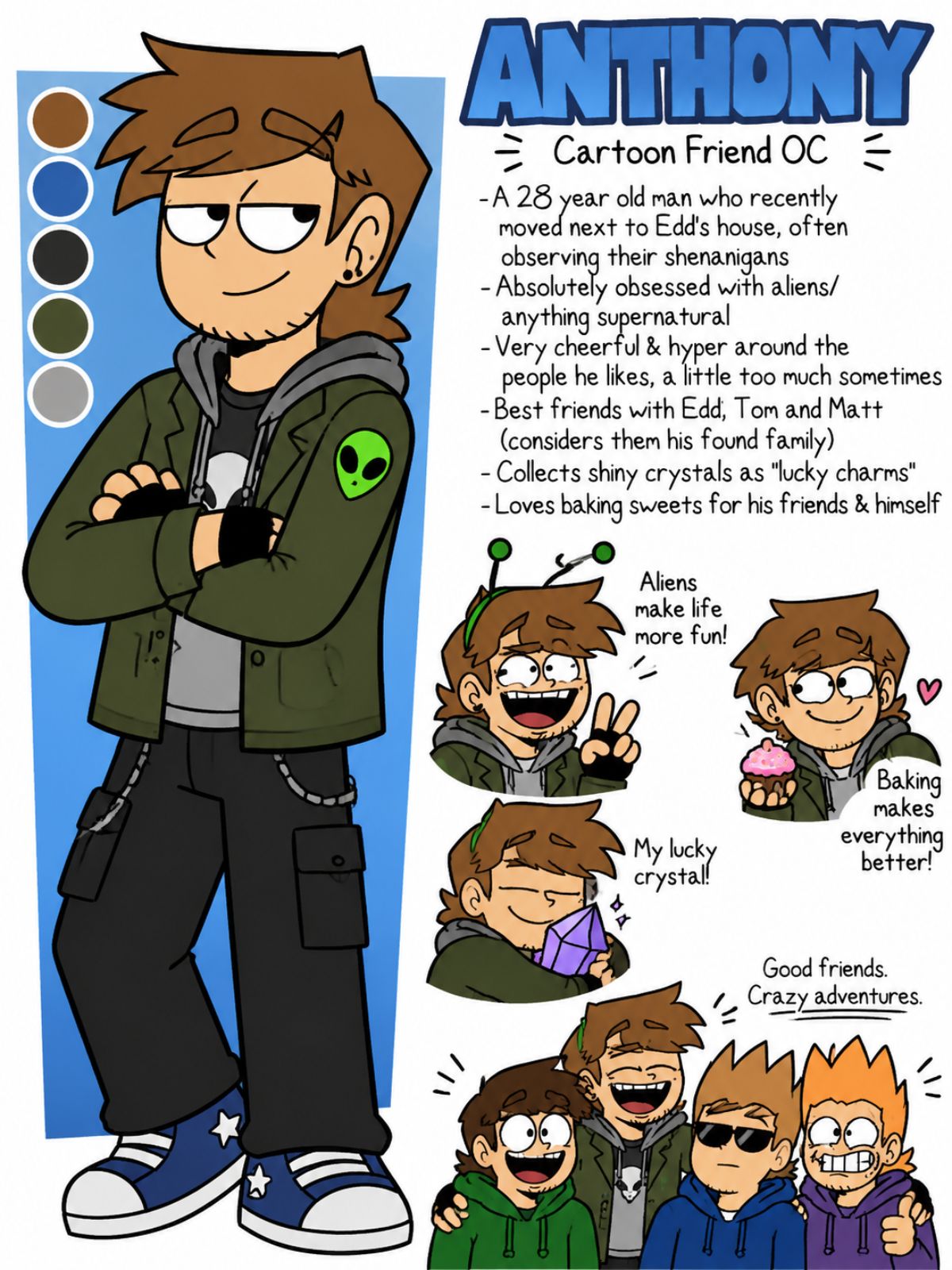 Cartoon Friend OC