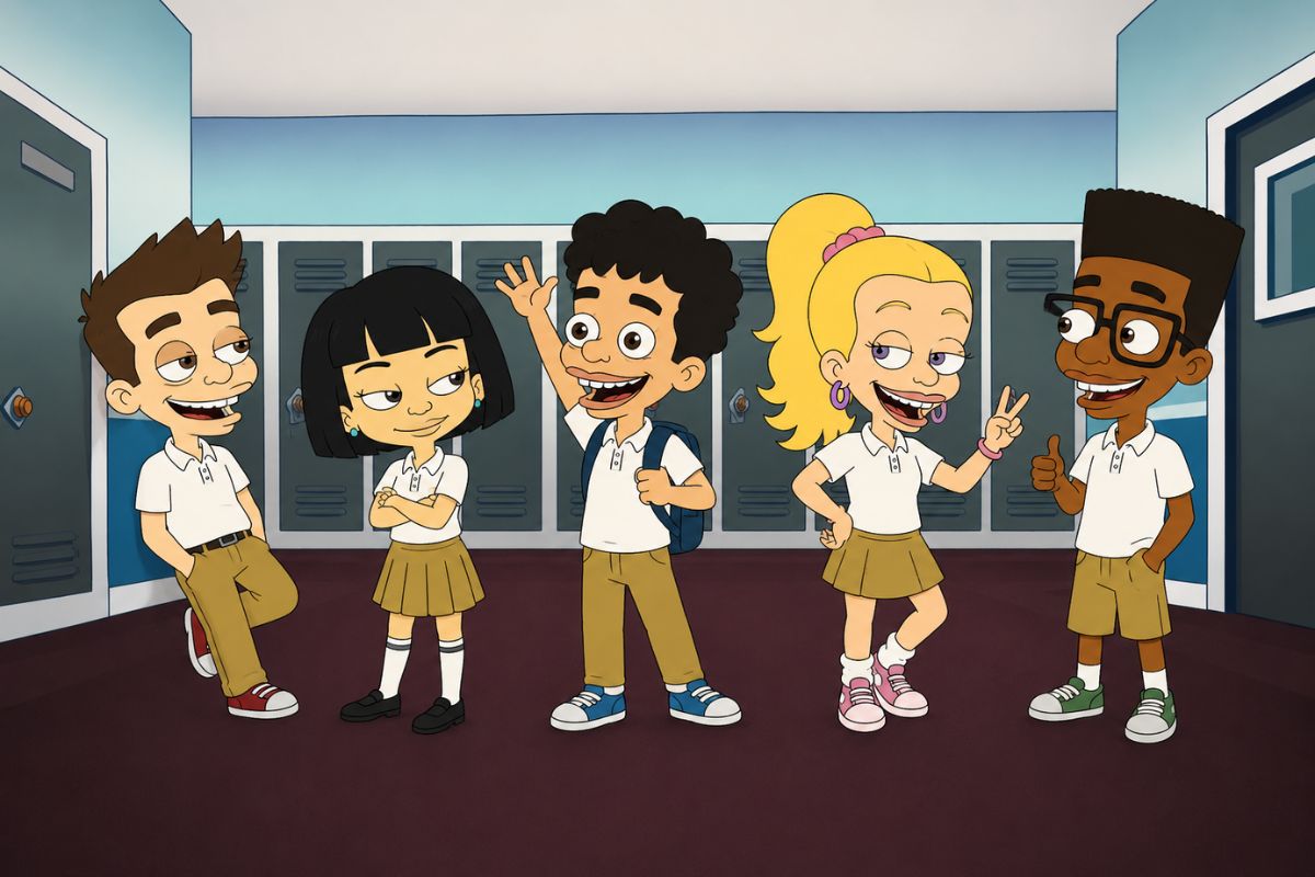Big Mouth OC Maker animated comedy character portrait