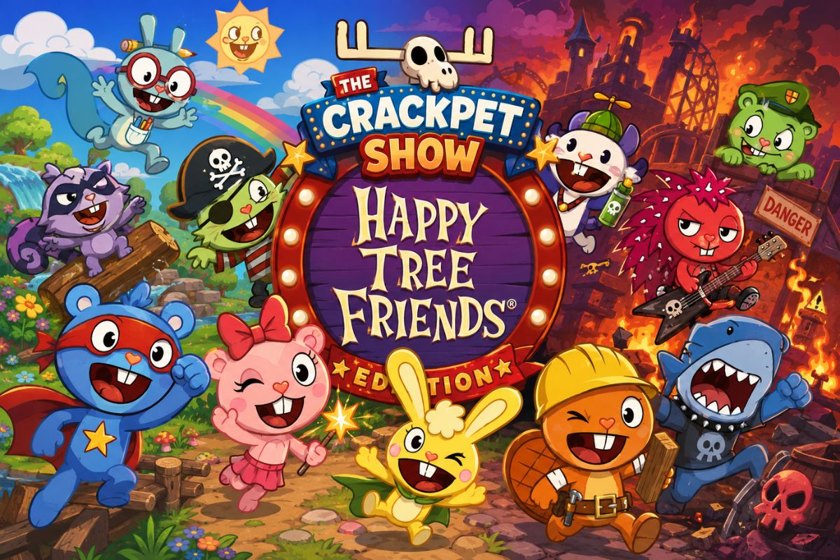 Happy Tree Friends OC Maker colorful woodland mascot portrait