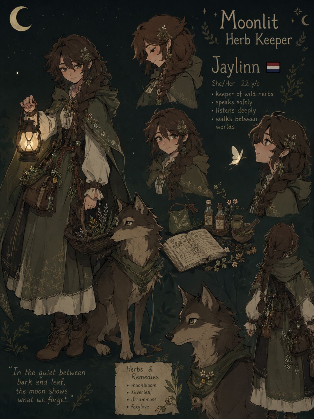 Moonlit Herb Keeper