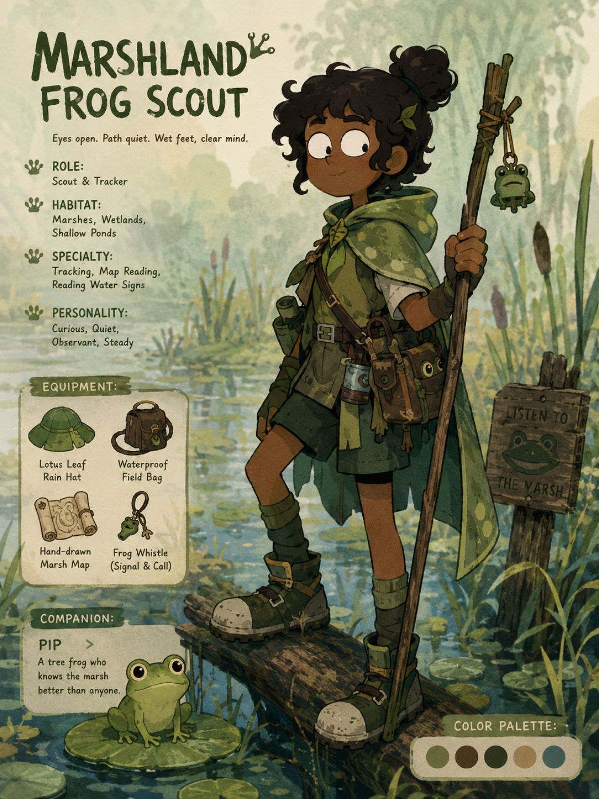 Marshland Frog Scout