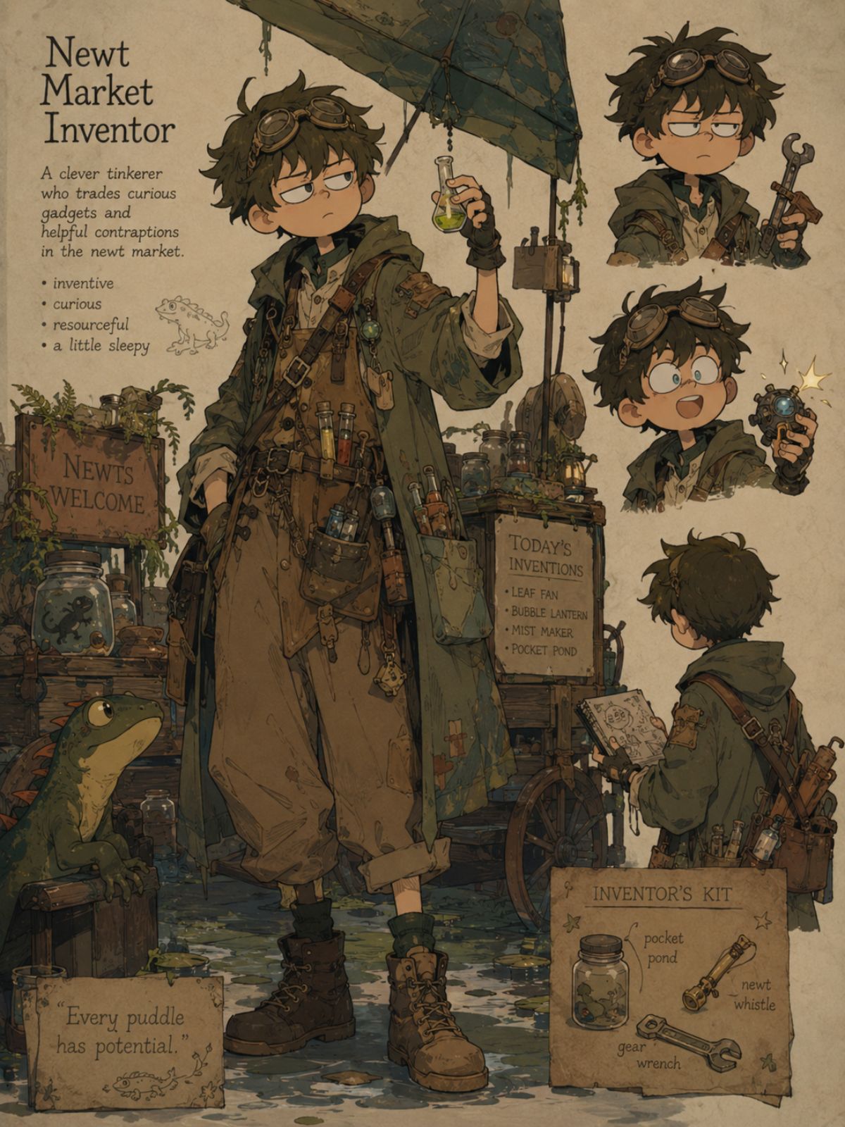 Newt Market Inventor