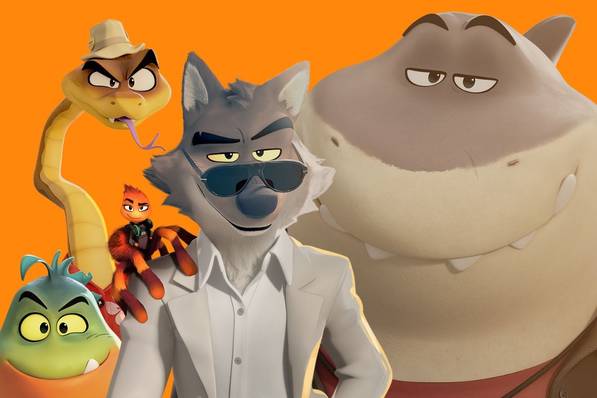 Original anthropomorphic animal heist character