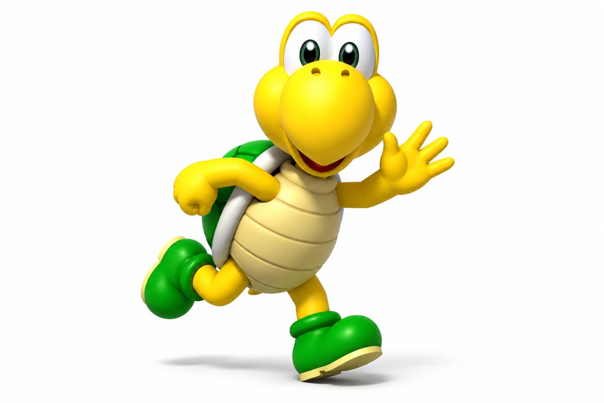 one original anthropomorphic shell-bearing desert reptile explorer, tall lean proportions, long iguana-like snout, rust-red pebbled scales, asymmetrical spiral stone shell with tur