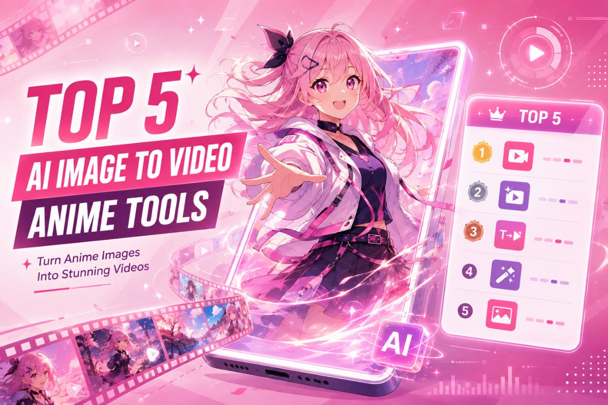 Best AI Image-to-Video Tools for Anime Style in 2026