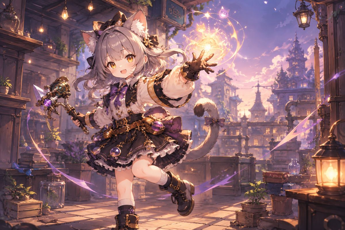 One elderly human woman investigator, age about 70, deep brown human skin, fully human face with no animal traits, long silver locs, olive green raincoat over plum streetwear, kneeling besid